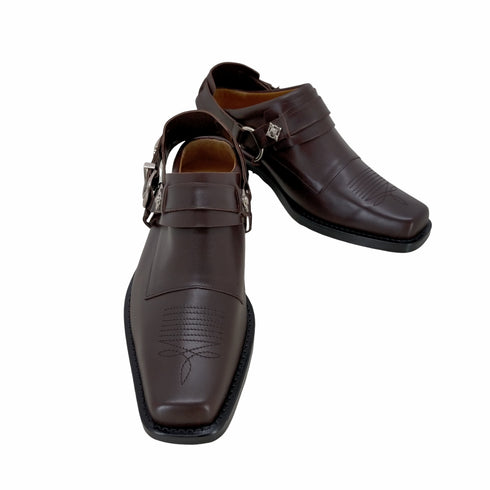 トーガビリリース TOGA VIRILIS WESTERN MULE レザーシューズ メンズ JPN:42