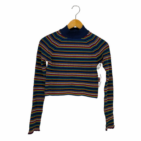 ザラ ZARA マルチカラ―ショートニット レディース JPN:M