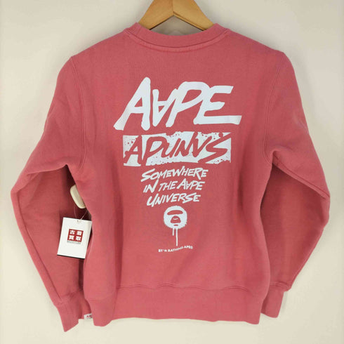エーエイプバイアベイシングエイプ AAPE BY A BATHING APE Sweatshirt With Universe Back Print メンズ 170
