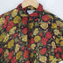 COTTON EXPRESS 花柄 レーヨンシアーシャツ レディース import:M