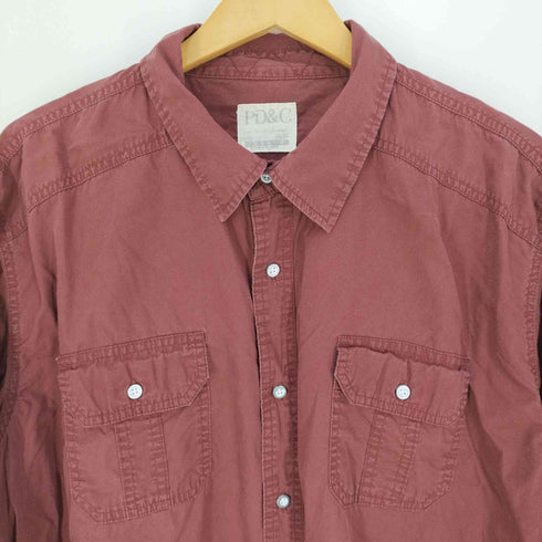PD&C コットンワークシャツ メンズ import:XXL