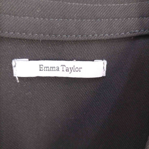 エマテイラー emma taylor イージーケアパール釦キーネックロングスリーブブラウス レディース FREE