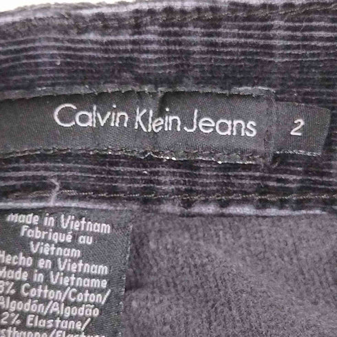 カルバンクラインジーンズ Calvin Klein Jeans ブーツカットコーデュロイパンツ レディース 2