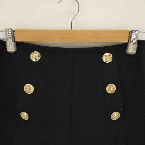 ザラ ZARA ハイライズバミューダパンツ ゴールドボタン レディース JPN:S