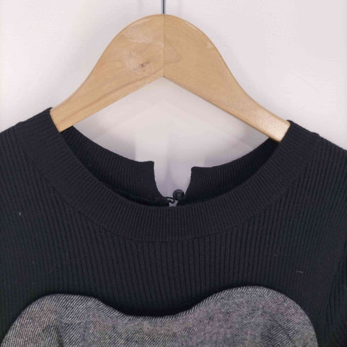 プロポーションバイボディードレッシング PROPORTION BODY DRESSING ニットドッキングツイードワンピース レディース JPN:M