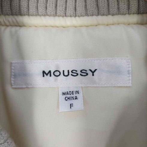 マウジー moussy OS DRAWSTRING MA-1 レディース FREE