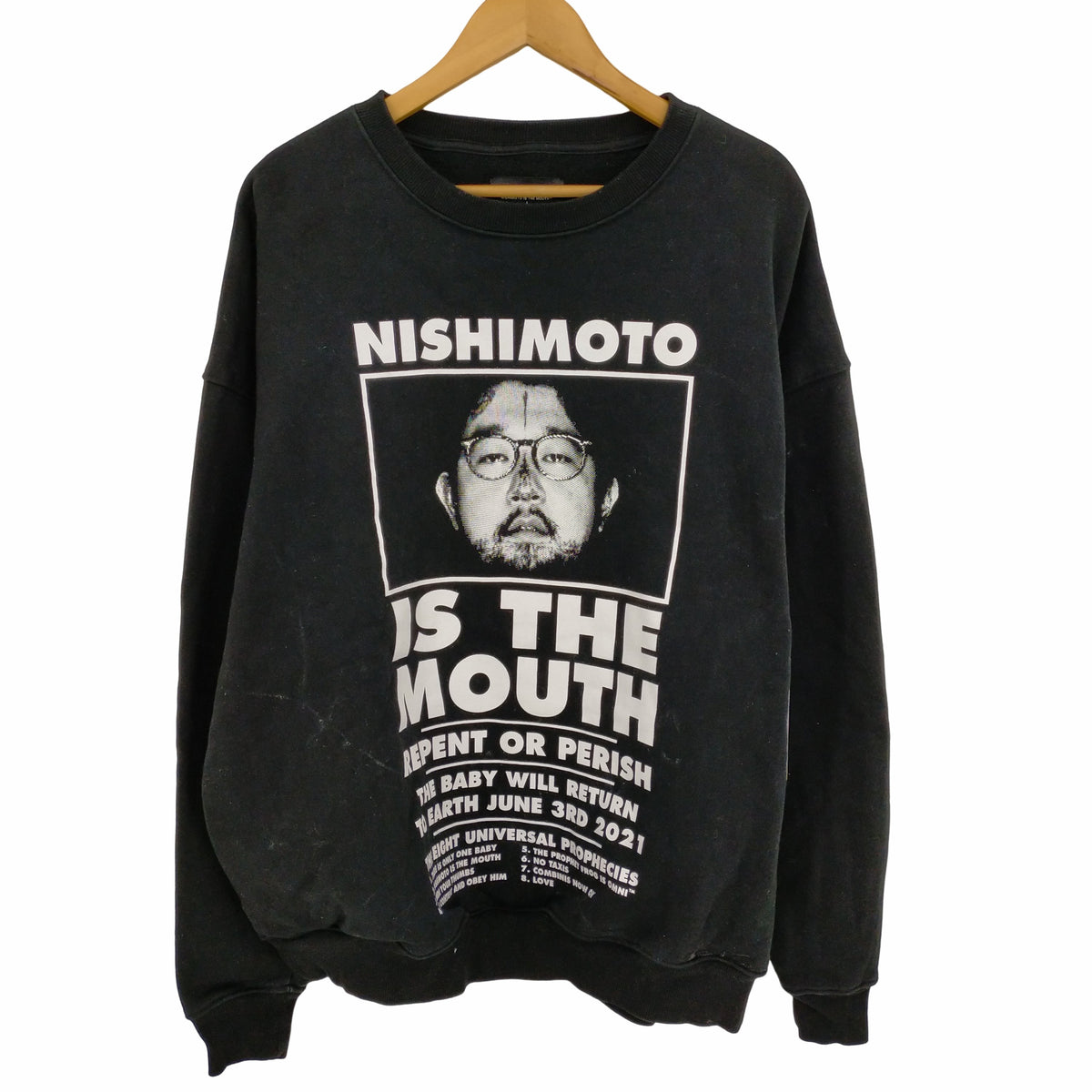 ニシモトイズザマウス NISHIMOTO IS THE MOUTH COMMON BASE CLASSIC SWEAT SHIRTS メンズ –  ブランド古着買取販売バズストア