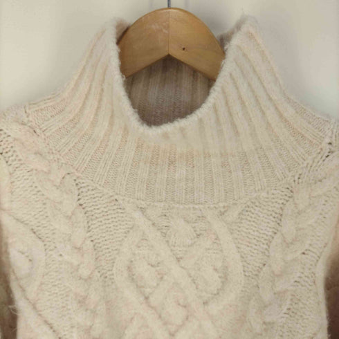 パピエ papier Cable turtle knit レディース FREE