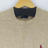 ポロバイラルフローレン Polo by RALPH LAUREN 90-00s スモールポニー刺繍 フリーダムスリーブ メランジウールニット レディース import:M