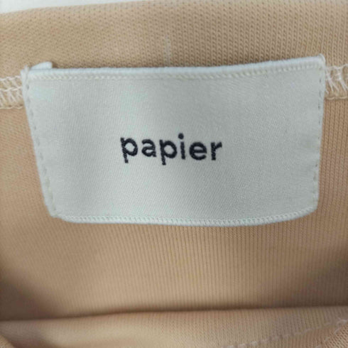 パピエ papier pocket buistier レディース FREE