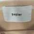 パピエ papier pocket buistier レディース FREE