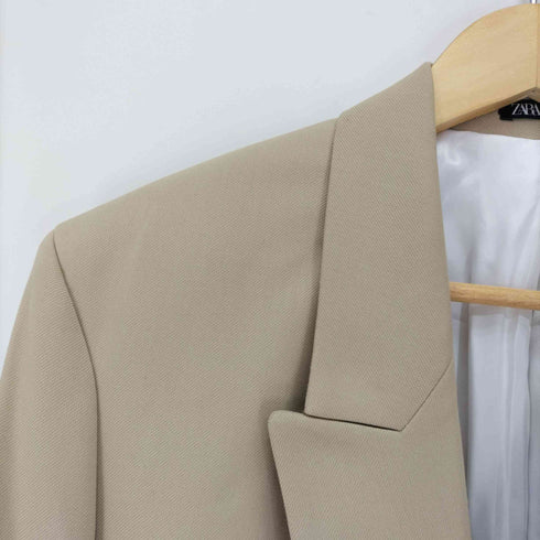 ザラ ZARA REGULAR FIT ダブルブレスト テーラードジャケット メンズ EUR:54