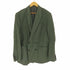 ザラ ZARA 100% LENIN リネン 背抜き ダブルブレスト テーラードジャケット メンズ EUR:52