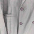 ザラ ZARA 100% LENIN リネン 背抜き ダブルブレスト テーラードジャケット メンズ EUR:52