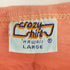 クレイジーシャツ CRAZY SHIRTS usa製 プリント クロップドs/sカットソー レディース JPN:L