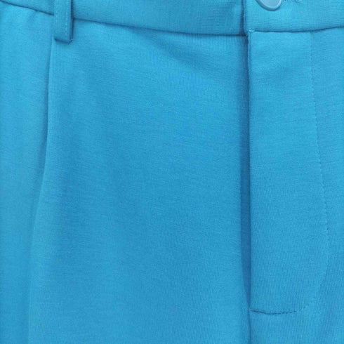ザラ ZARA コットン ポリ センタープレス ノータック スラックス パンツ メンズ L-XL