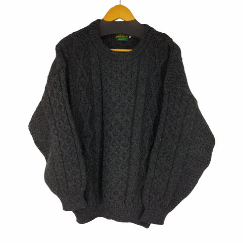 Latchfords OF IRELAND ユーロ フィッシャーマンウールニット メンズ import:L