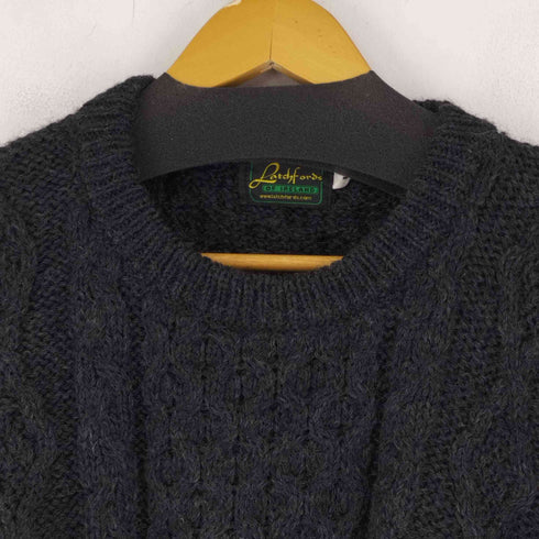 Latchfords OF IRELAND ユーロ フィッシャーマンウールニット メンズ import:L