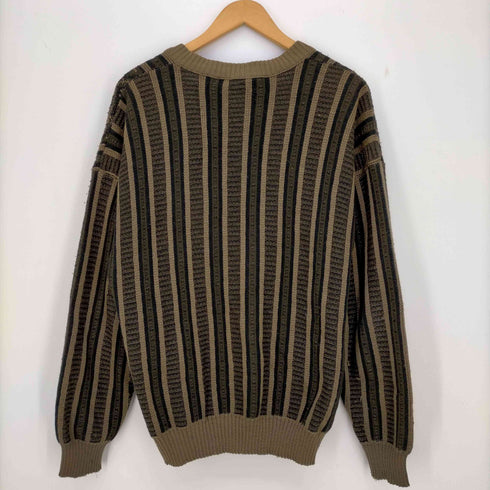 Laurent Cerrer PARIS 総柄 リブカーディガン メンズ import:M