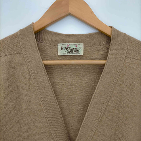B.Altmans & Co by CAMERON スコットランド製 ラムウールカーディガン メンズ