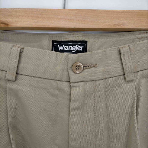ラングラー Wrangler タックワイドチノパンツ メンズ