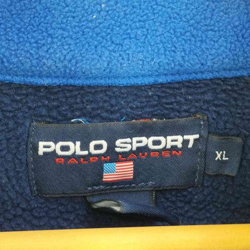 ポロスポーツラルフローレン POLO SPORT RALPH LAUREN ハーフジップアップフリースジャケット メンズ JPN:XL