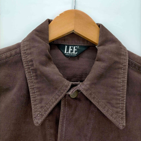 リー Lee 三角黒タグ USA製 モールスキン トラッカージャケット メンズ