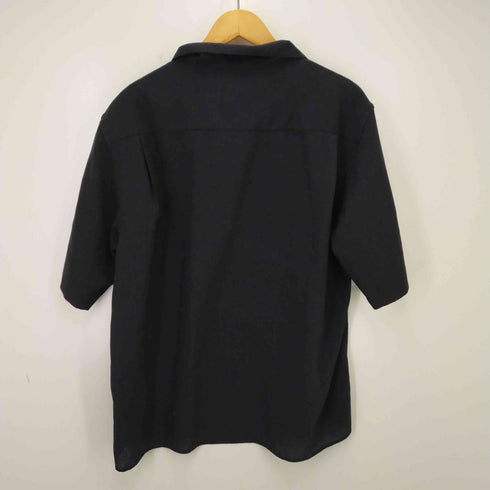 unaffected ジップアップ モックネック半袖シャツ メンズ JPN:L