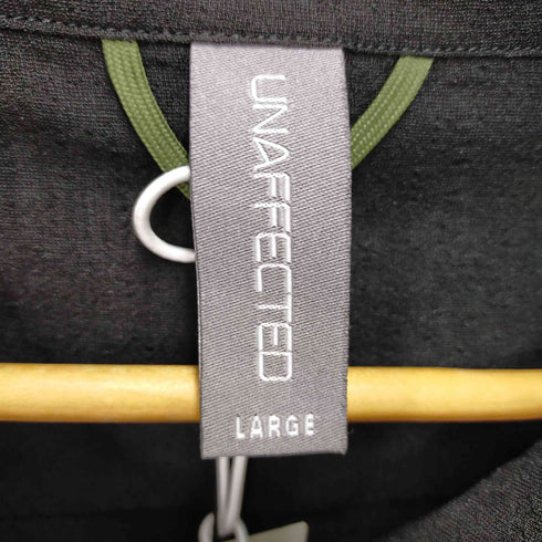 unaffected ジップアップ モックネック半袖シャツ メンズ JPN:L