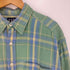 ギャップ Gap 90s OLD GAP デカタグ チェックボタンネルシャツ メンズ JPN:L