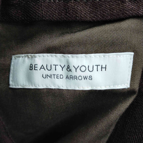 ビューティーアンドユースユナイテッドアローズ BEAUTY & YOUTH UNITED ARROWS 19SS リネンタッチ 1P ワイド イージーパンツ メンズ JPN:L
