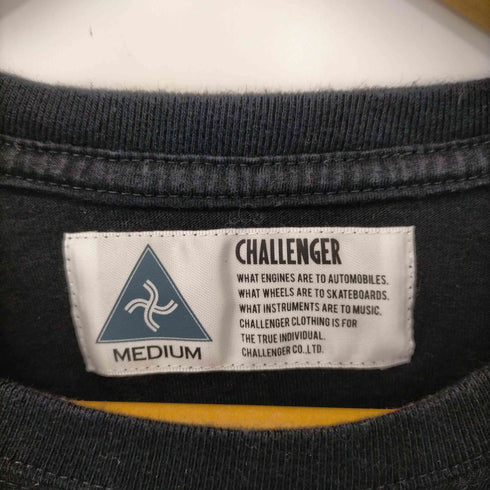 チャレンジャー CHALLENGER タイガー ドラゴンバックプリントポケットTシャツ メンズ JPN:M