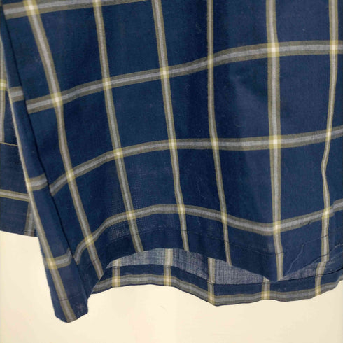 フルギ Cranbrook Vintage 日本製 DURABLE PRESS チェック柄 長袖開襟シャツ メンズ import:M