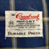 フルギ Cranbrook Vintage 日本製 DURABLE PRESS チェック柄 長袖開襟シャツ メンズ import:M