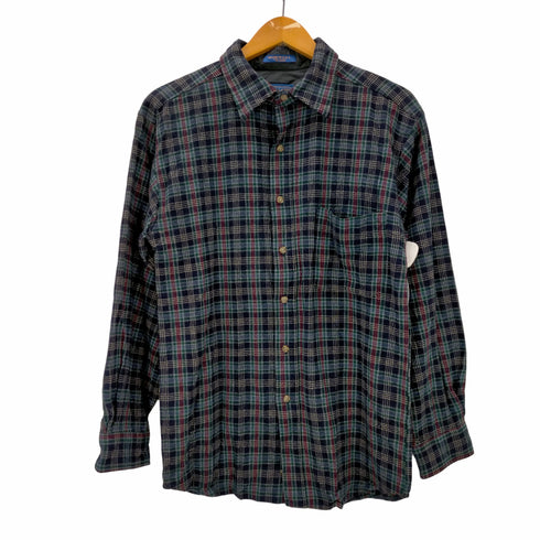 ペンドルトン PENDLETON USA製 チェック柄ネルシャツ メンズ import:L