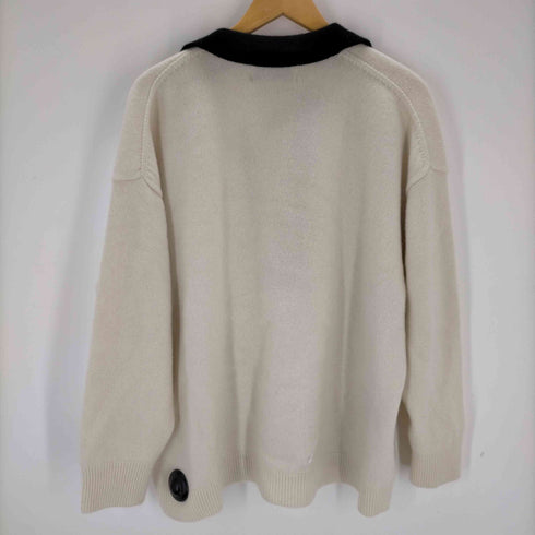 クルニ CULLNI 23AW スキッパーニット Wool Cashmere Skipper Knit メンズ JPN:1