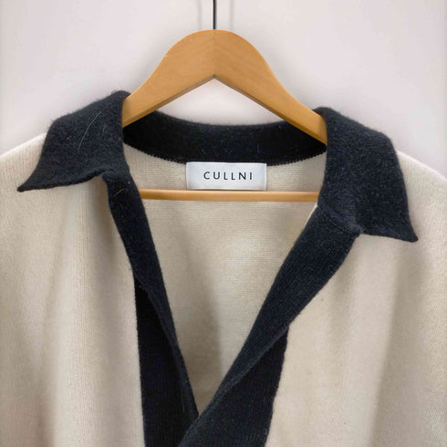 クルニ CULLNI 23AW スキッパーニット Wool Cashmere Skipper Knit メンズ JPN:1