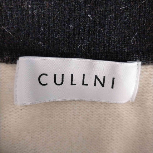 クルニ CULLNI 23AW スキッパーニット Wool Cashmere Skipper Knit メンズ JPN:1