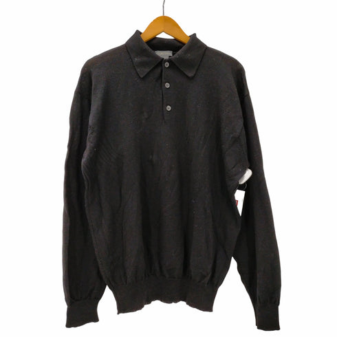 CORTINA ITALY製 ニットポロシャツ メンズ import:L