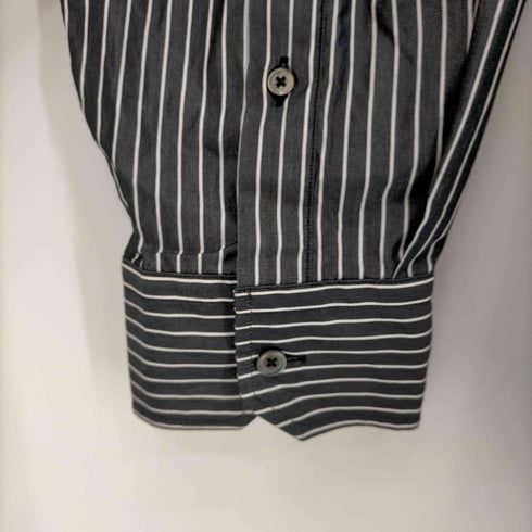 ジョンローレンスサリバン JOHN LAWRENCE SULLIVAN 18SS STRIPE HOODIE SHIRT メンズ JPN:48