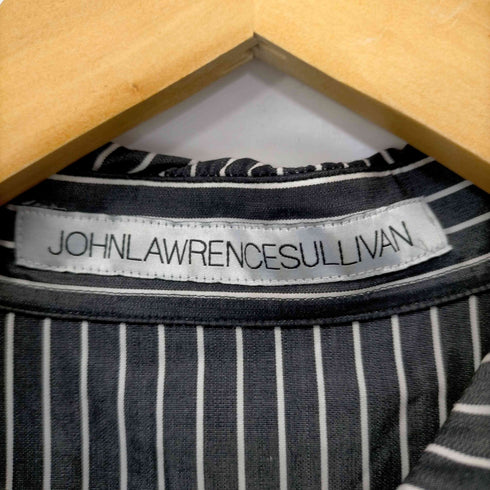 ジョンローレンスサリバン JOHN LAWRENCE SULLIVAN 18SS STRIPE HOODIE SHIRT メンズ JPN:48