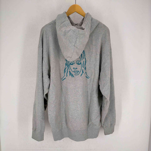 エックスガール X-girl EMBROIDERED FACE SWEAT HOODIE レディース JPN:L