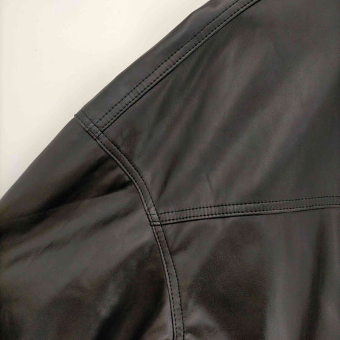 フリークスストア FREAKS STORE フェイクレザー2nd トラッカージャケット メンズ JPN:M
