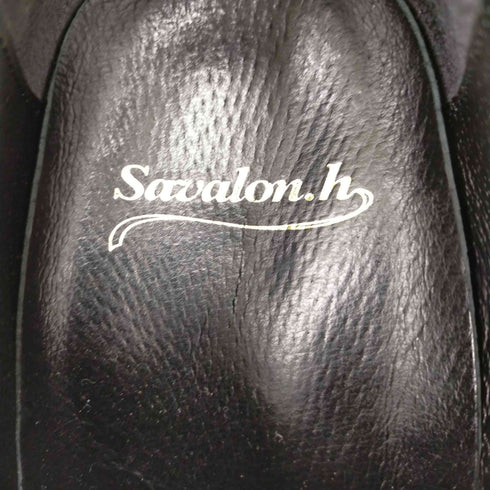savalon.h 内羽根式ストレートチップビジネスシューズ セミスクエアトゥ ダブルソール メンズ 26 1/2