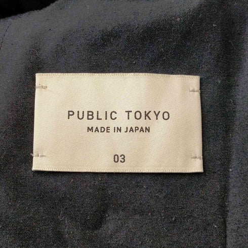 パブリックトウキョウ PUBLIC TOKYO エクストラ ストレッチサイドゴム イージーアンクルパンツ メンズ 03