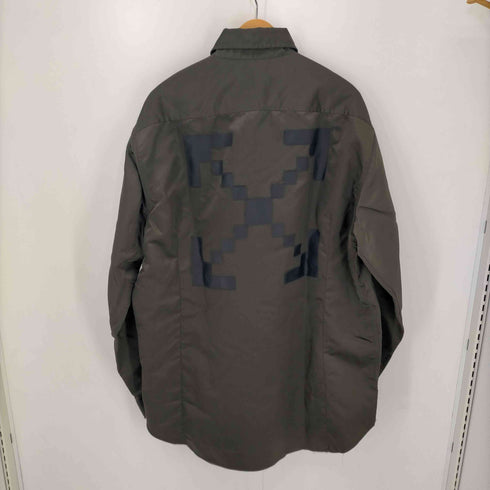 オフホワイト OFF-WHITE 19AW SCAFFOLDING OVER SHIRT メンズ import:M