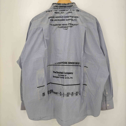 ダブレット doublet 18SS DEADSTOCK PACKAGE SHIRT メンズ JPN:S