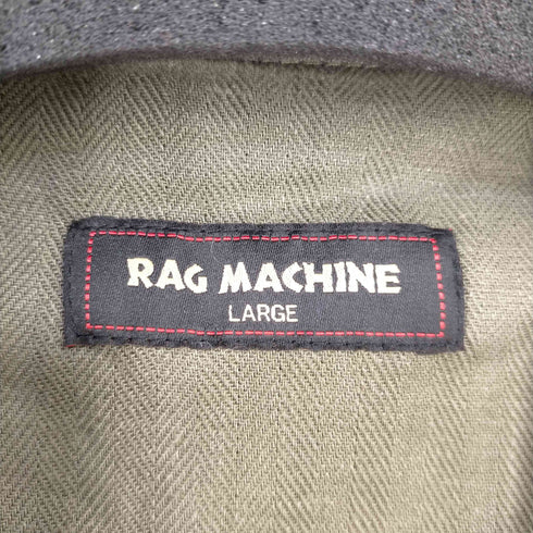 ラグマシーン RAG MACHINE オープンカラー チャイナシャツ レディース JPN:L