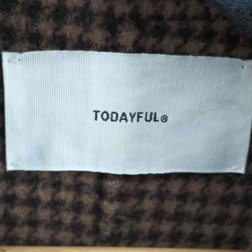 トゥデイフル TODAYFUL Over Check Coat レディース DE:36