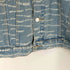 ミスターエンジョイダマネー MR ENJOY DA MONEY ロゴデニムジャケット メンズ JPN:XL
